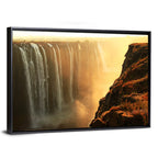 Victoria Falls Golden Hour Wall Art