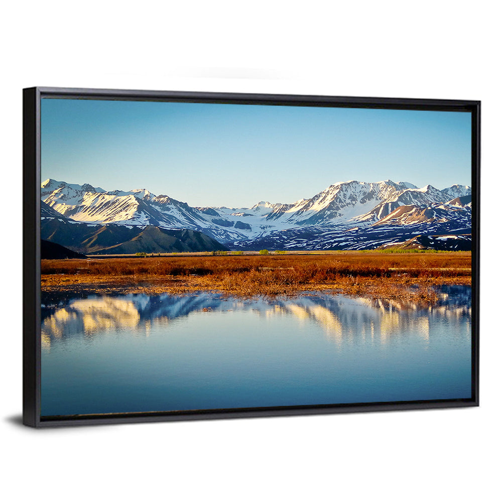 Summit Lake Reflection Wall Art