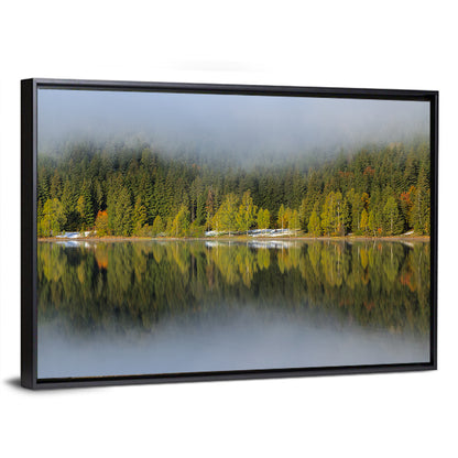 Saint Anna Lake Misty Reflection Wall Art