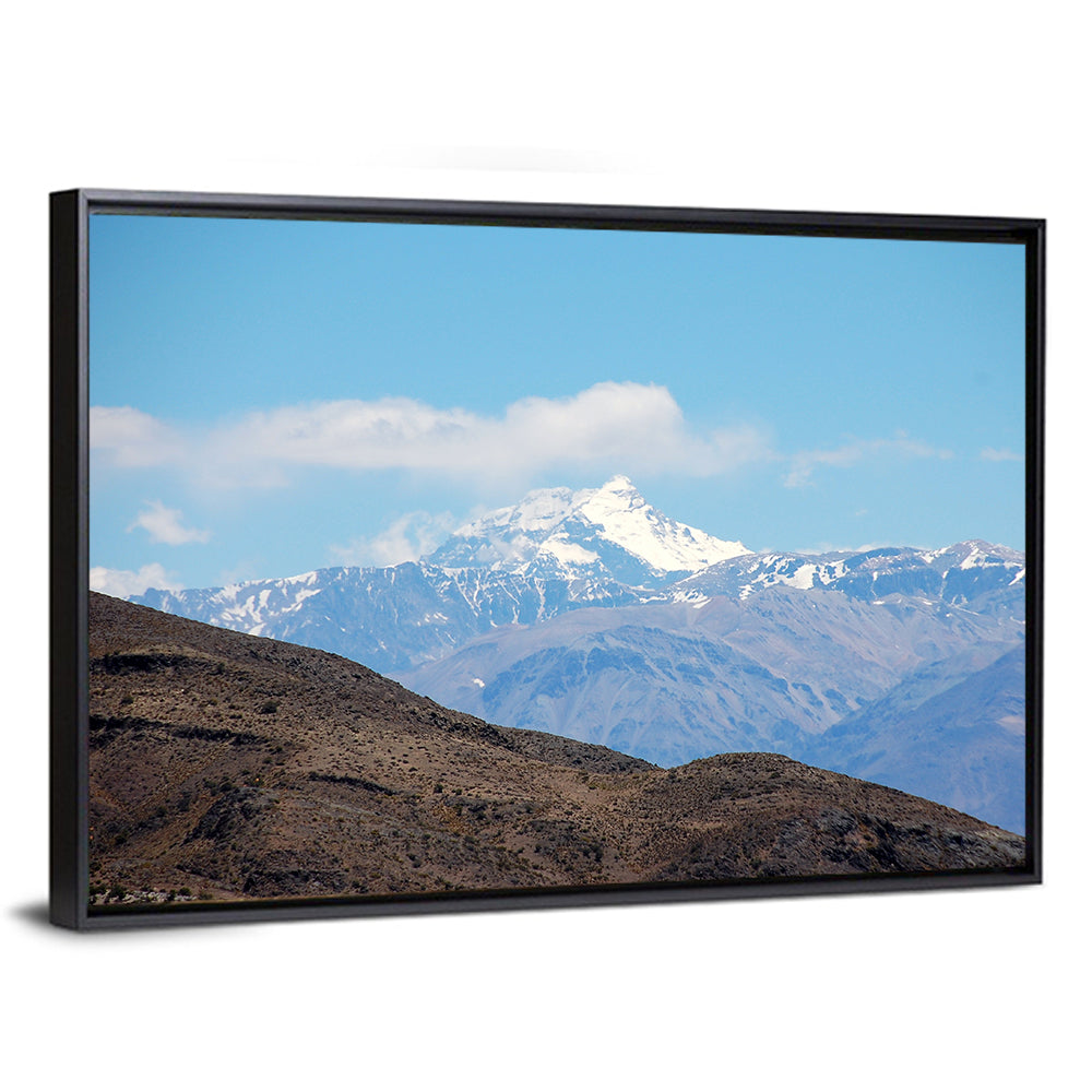 Snow-capped Mount Aconcagua Wall Art