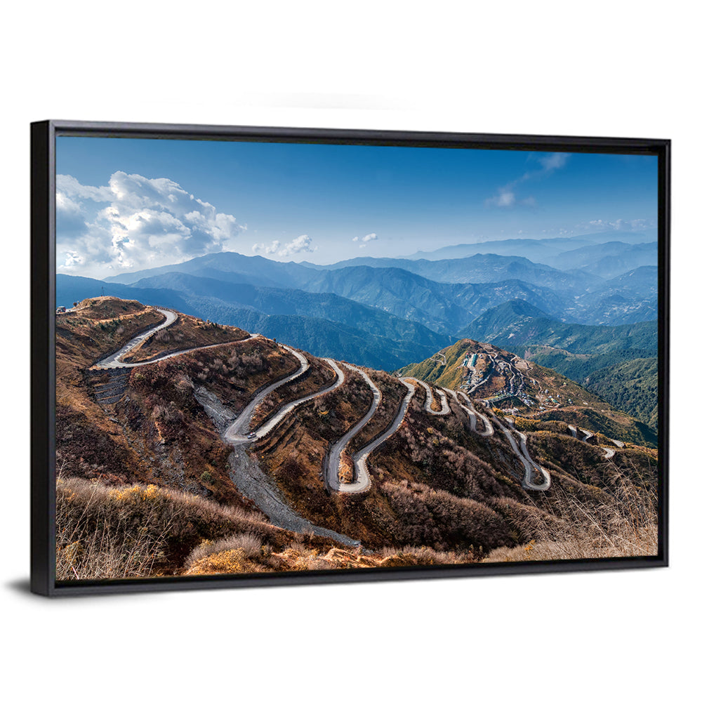 Zuluk Zig-zag Road, Sikkim Wall Art