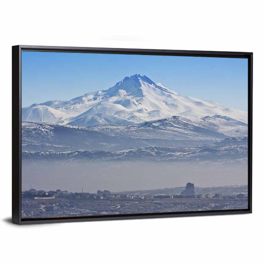 Mount Erciyes Winter Landscape Wall Art