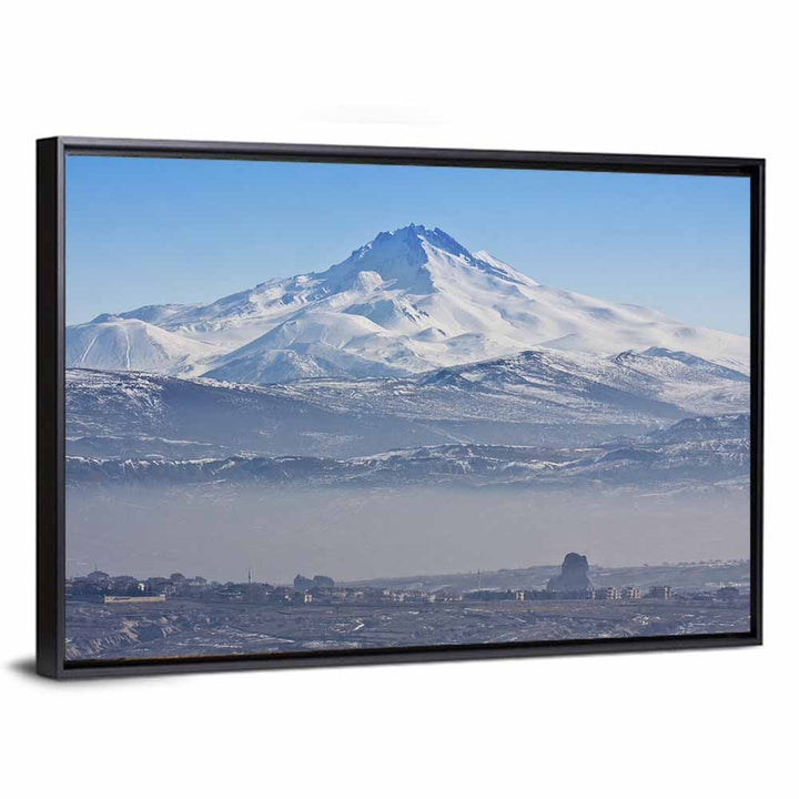 Mount Erciyes Winter Landscape Wall Art