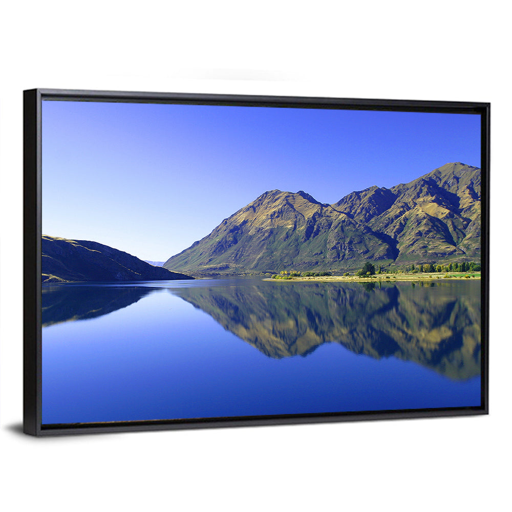 Lake Hawea Mirror Reflection Wall Art