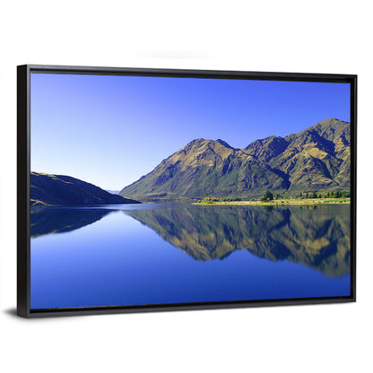 Lake Hawea Mirror Reflection Wall Art