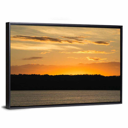 Sunrise Over Lake Apoyo Wall Art