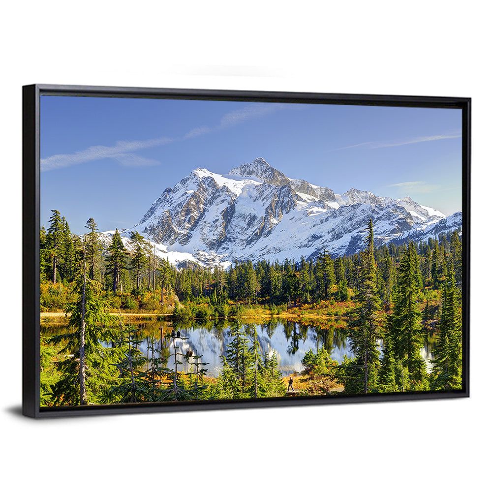 Mount Shuksan Lake Reflection Wall Art