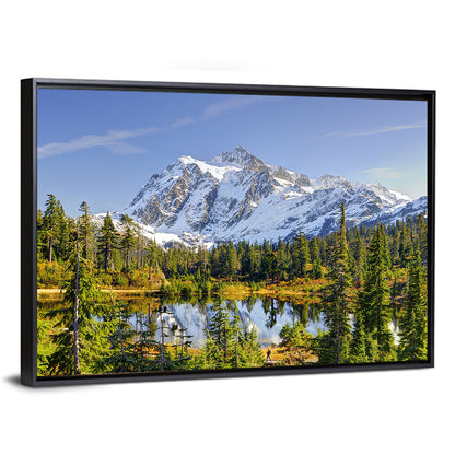 Mount Shuksan Lake Reflection Wall Art