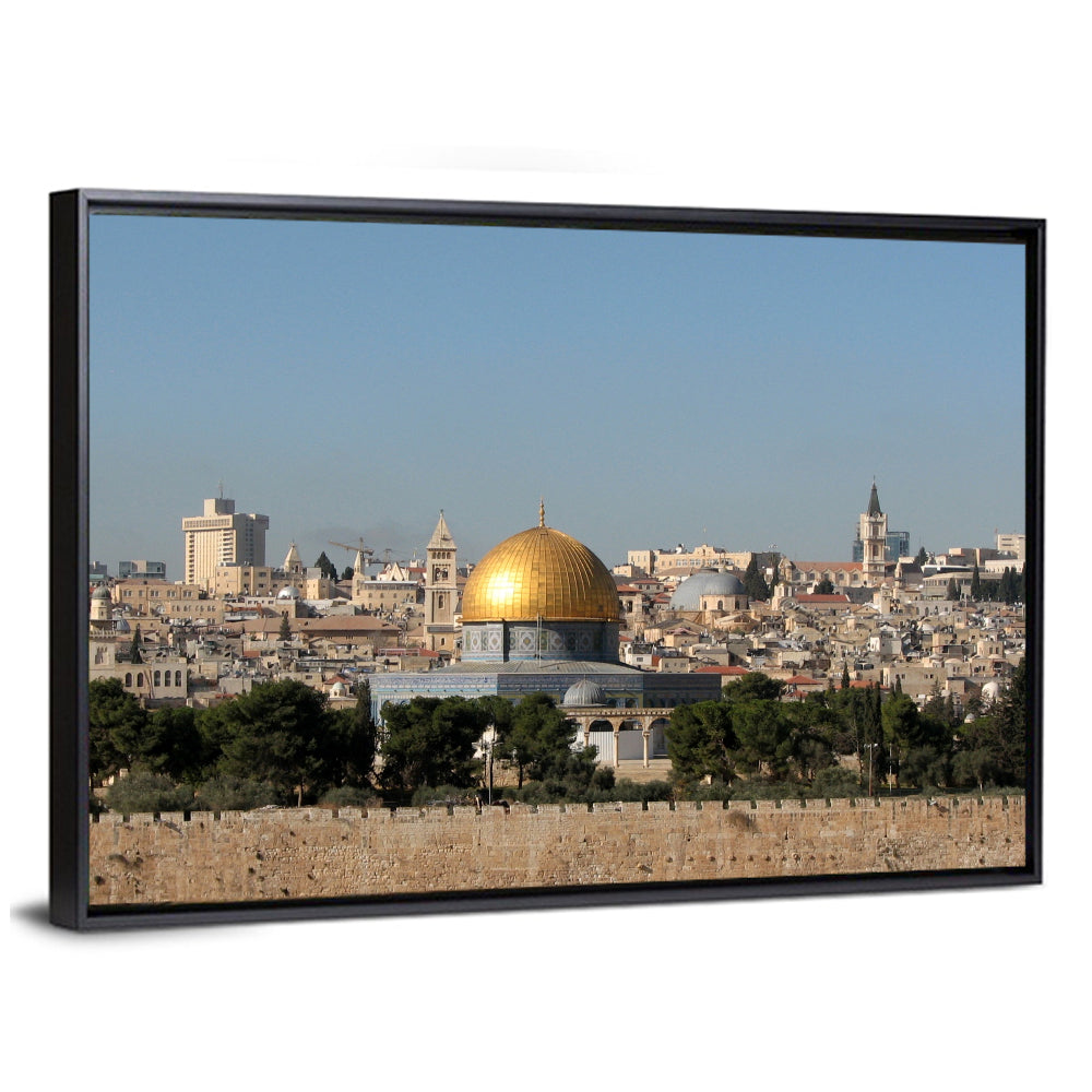 Golden Dome of the Rock, Jerusalem Wall Art