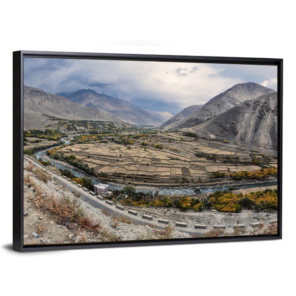 Autumn Valley, Afghanistan Wall Art