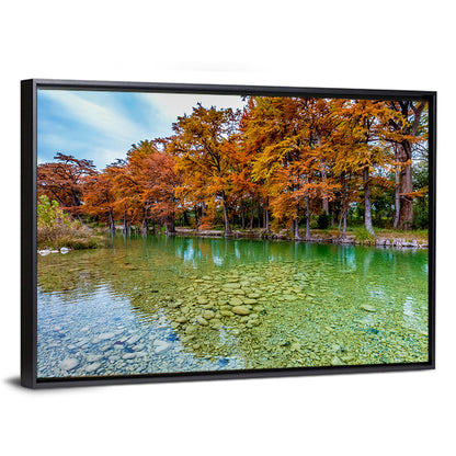 Frio River at Garner State Park Wall Art
