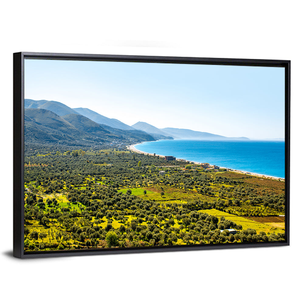 Borsh Coastline, Albania Wall Art