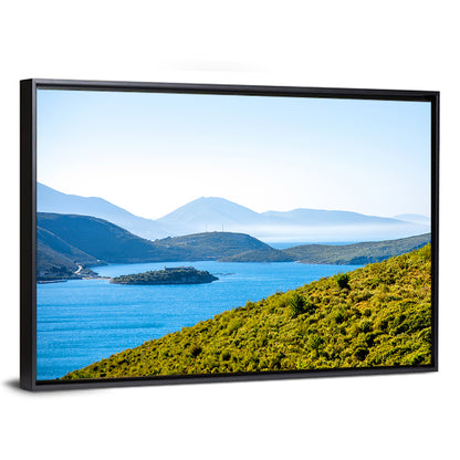 Porto Palermo Bay with Ali Pasha Castle Wall Art