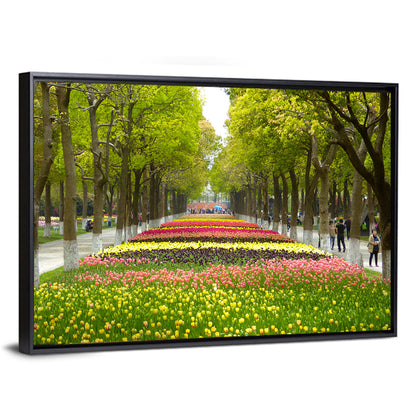 Tulips Garden Wall Art