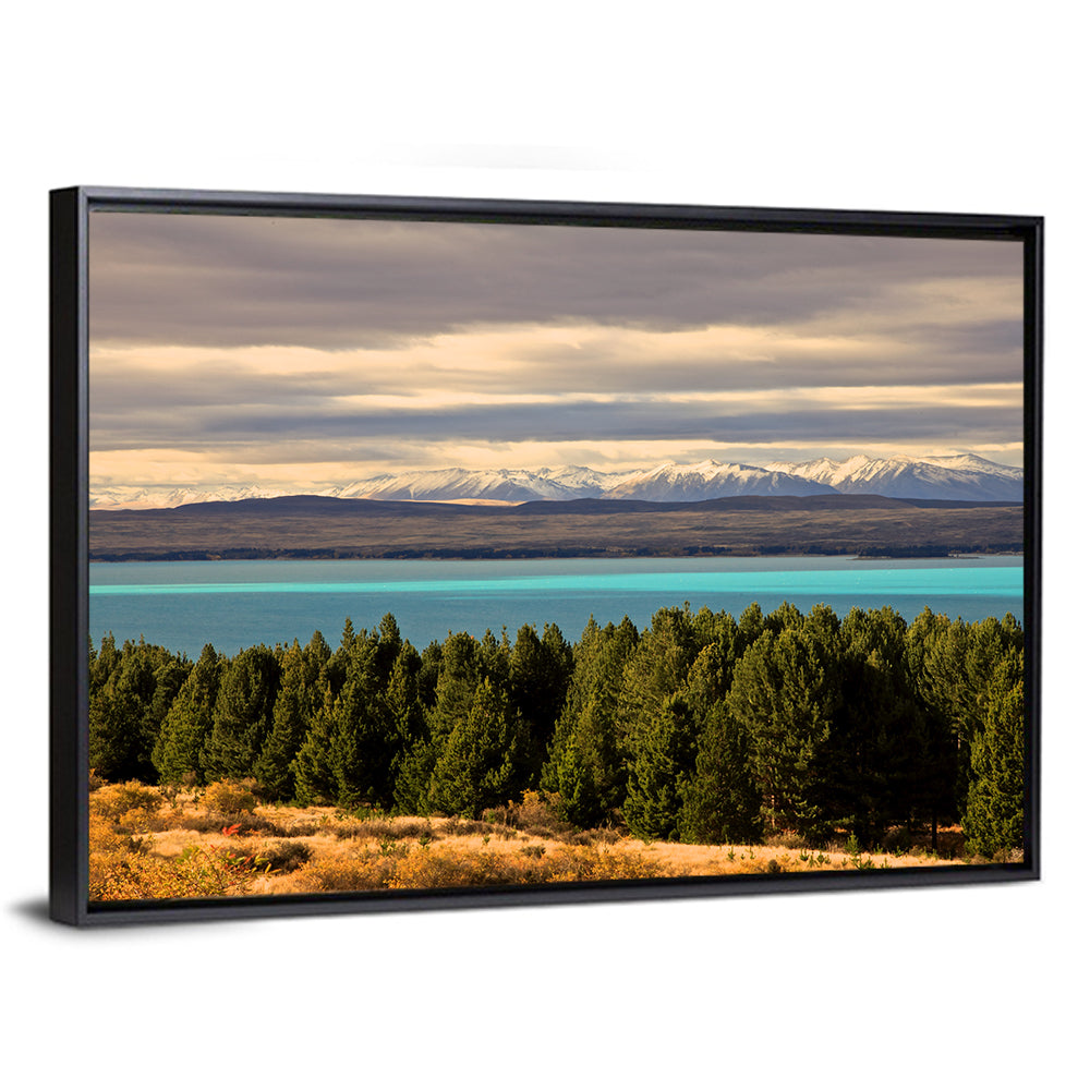 Lake Pukaki Turquoise View Wall Art
