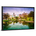 Charlotte Skyline at Marshall Park Wall Art