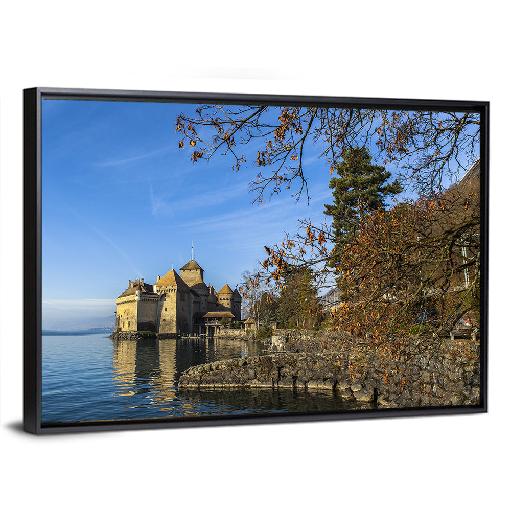 Chillon Castle on Lake Geneva Wall Art