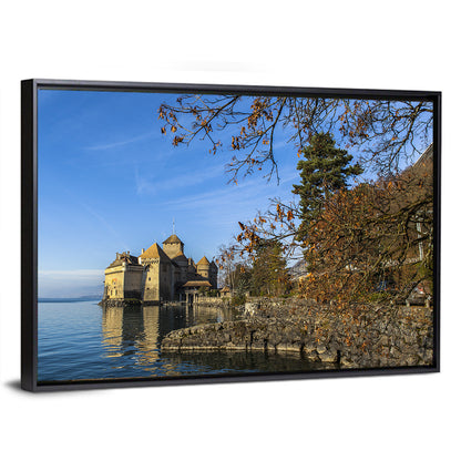 Chillon Castle on Lake Geneva Wall Art