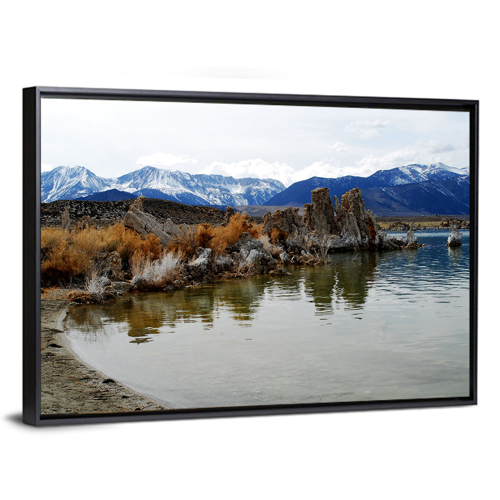 Mono Lake Tufa Towers with Mount Whitney Wall Art