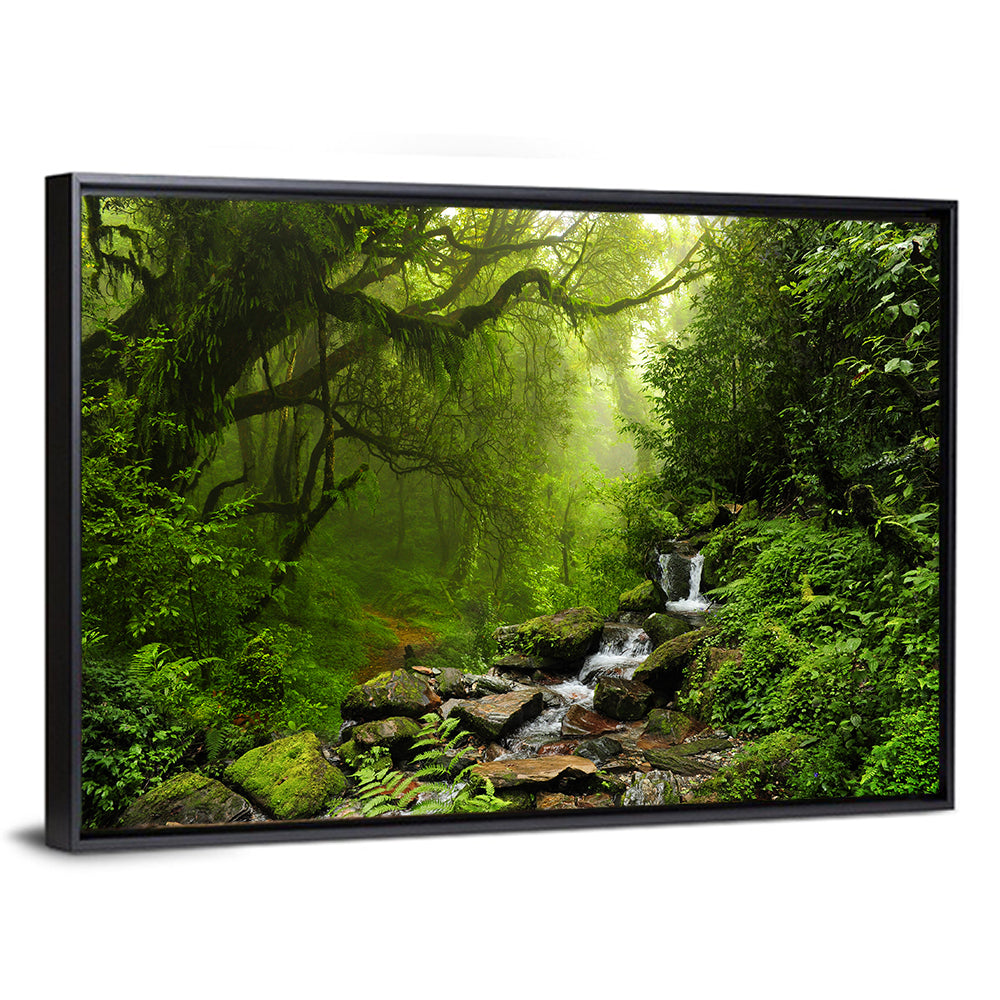 Annapurna Jungle Stream Wall Art