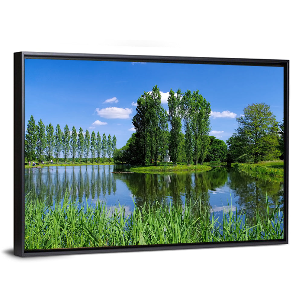 Woerlitz Rousseau Island Reflection Wall Art
