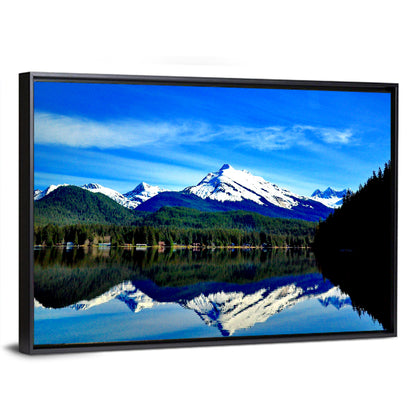 Juneau Mountains Reflection Wall Art