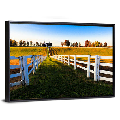 Kentucky Horses Farm Wall Art