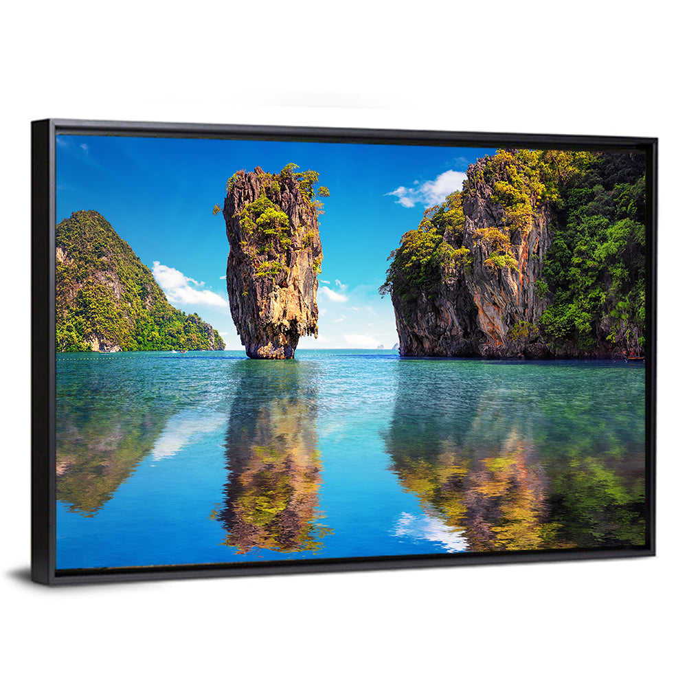 Ko Tapu Limestone Stack, Phang Nga Wall Art