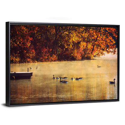 Governor Dodge Misty Lake Wall Art