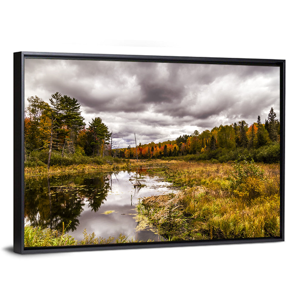 Michigan Autumn Marsh Wall Art
