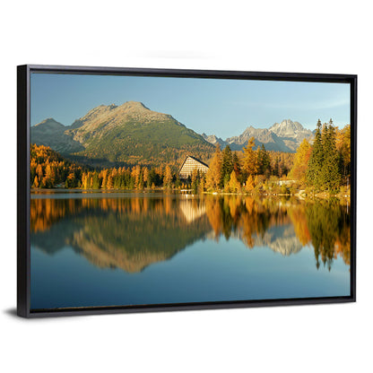 Štrbské Pleso Lake, High Tatras Wall Art