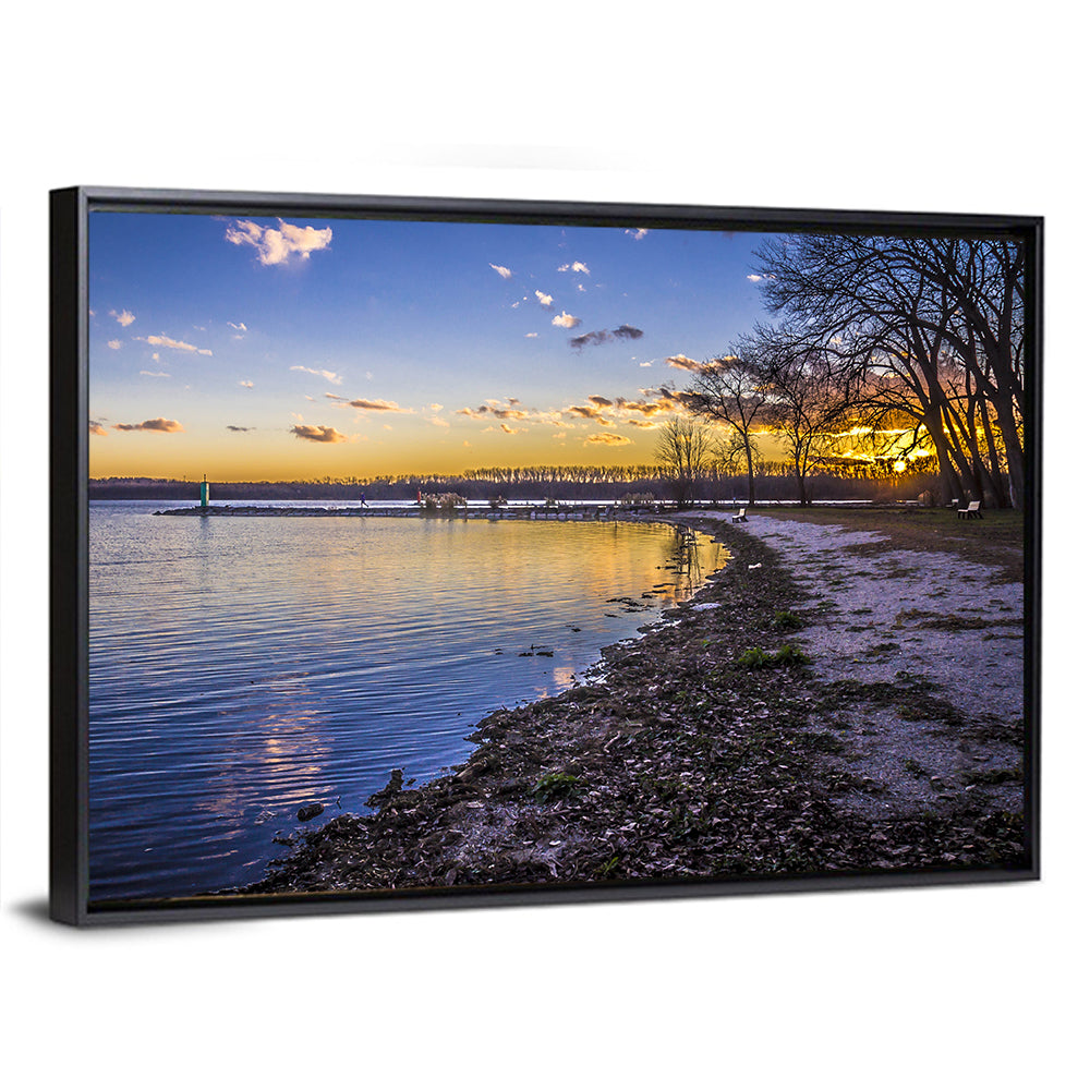 Onondaga Lake Sunset Wall Art