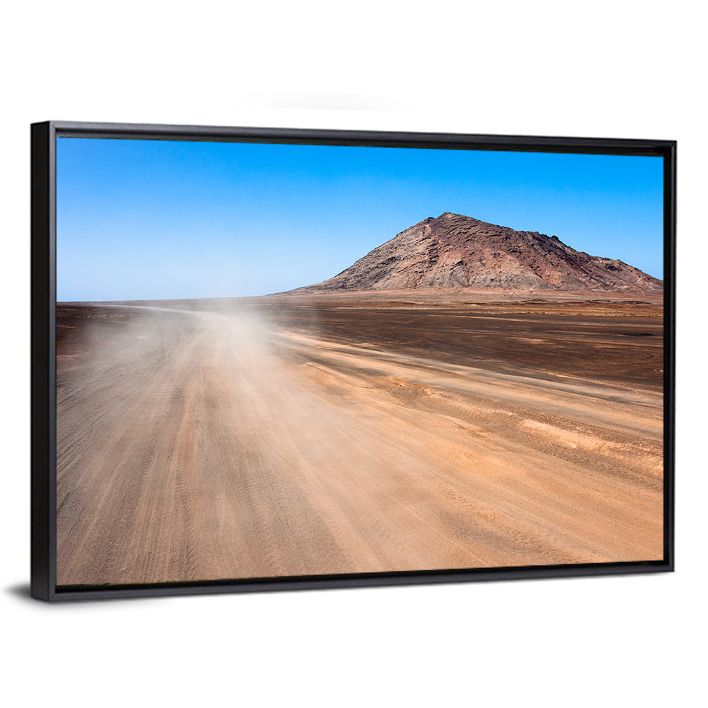 Cabo Verde Crater Road Wall Art