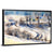 Snowy Village Road Wall Art