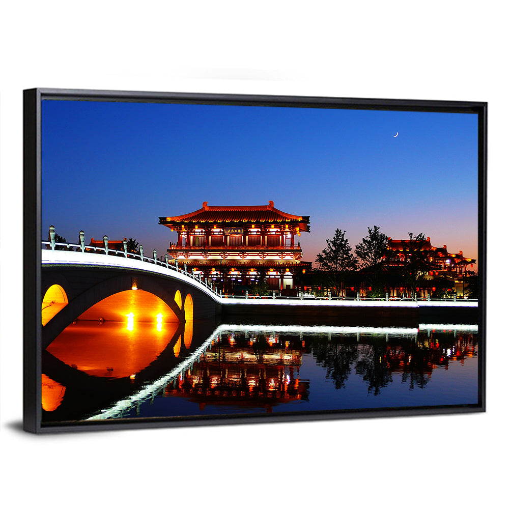 Tang Paradise Nightscape Wall Art