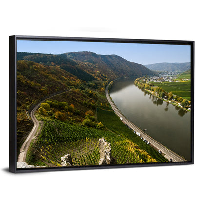 Mosel Valley at Bremm, Germany Wall Art