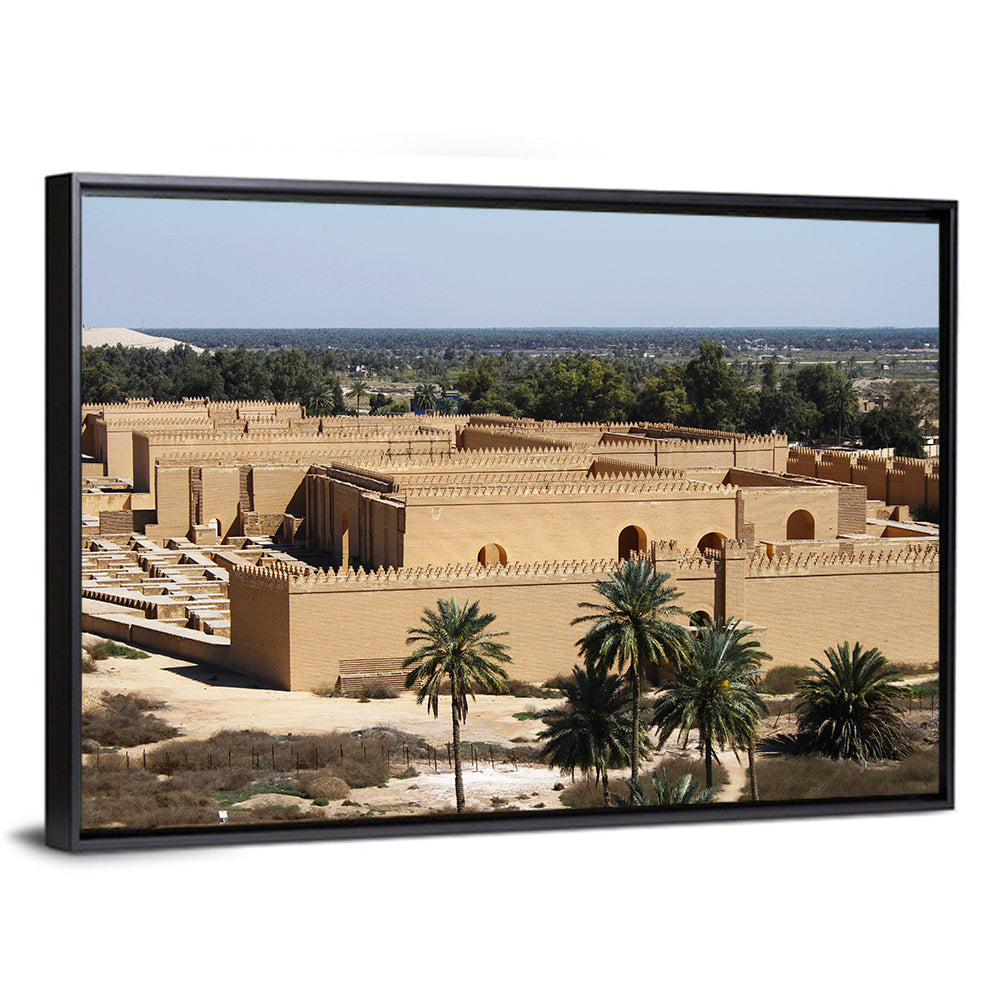 Babylon Palace Ruins Wall Art
