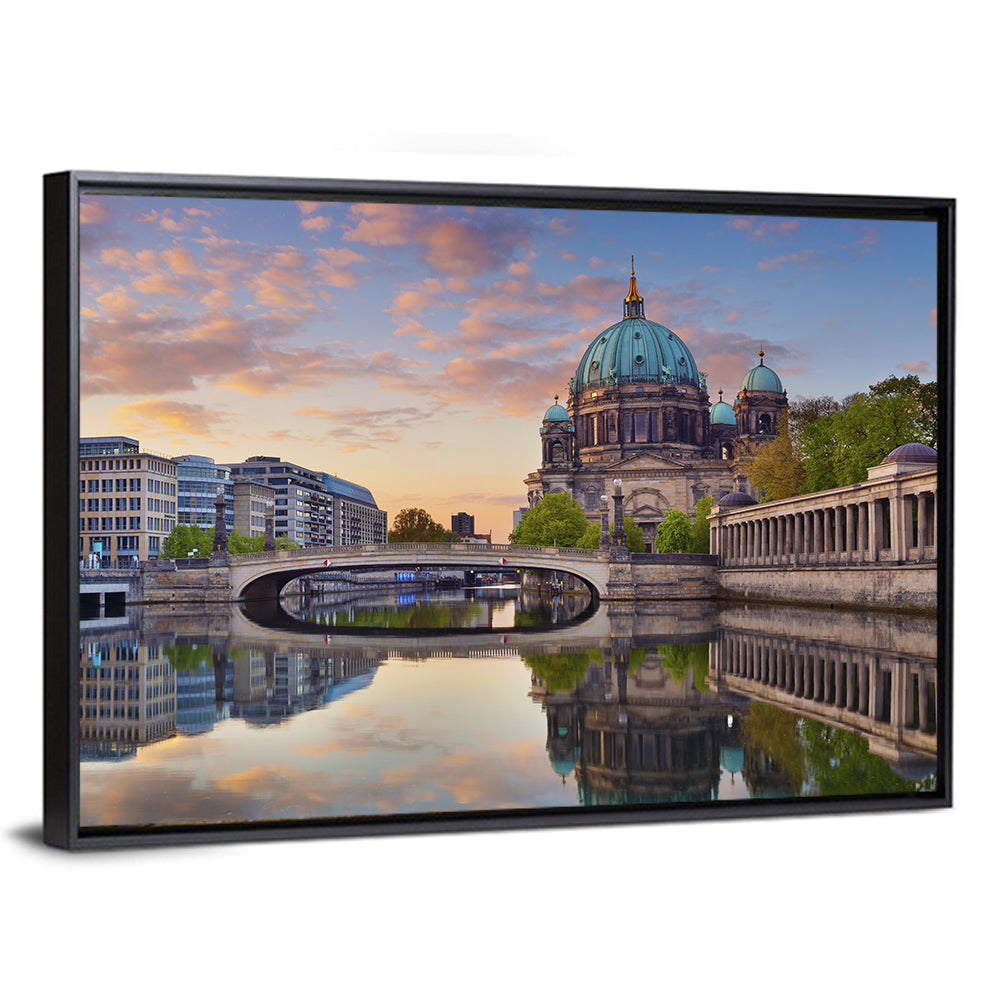 Golden Hour at Berlin Cathedral Wall Art