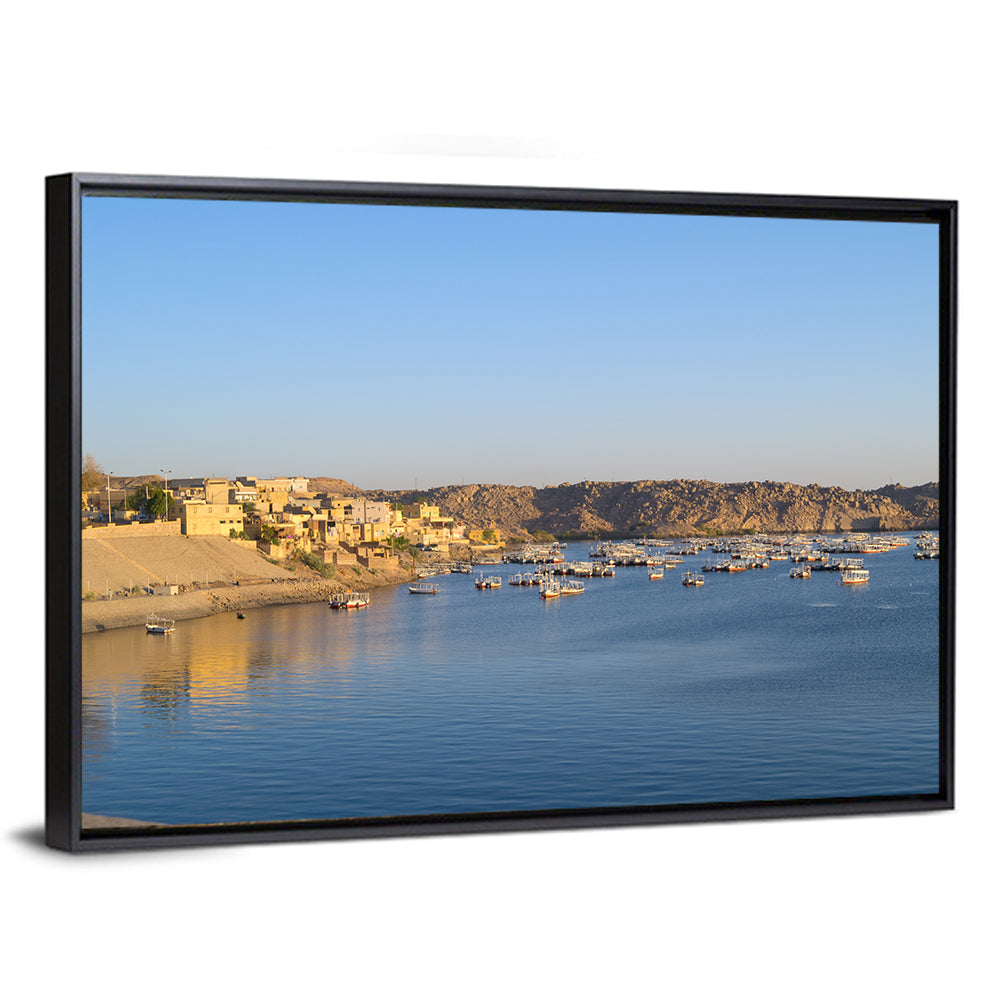 Lake Nasser Harbor View Wall Art