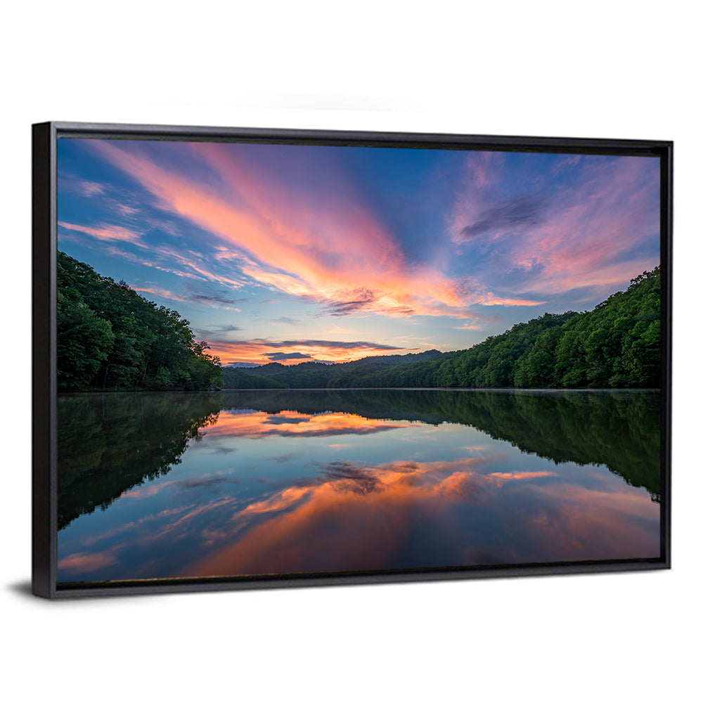 Appalachian Lake Sunset Wall Art