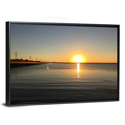 Lake Ray Hubbard Sunset Reflection Wall Art