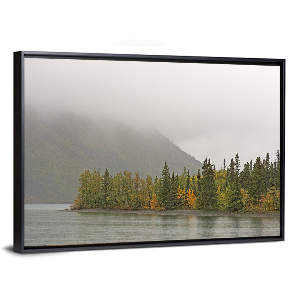 Kathleen Lake Autumn Shoreline Wall Art