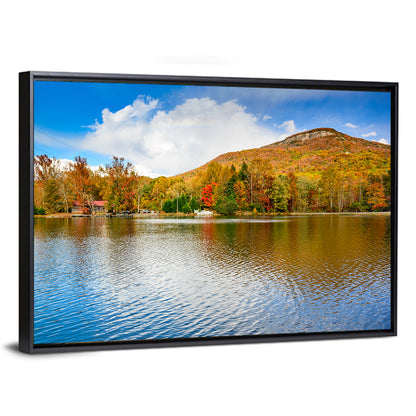 Yonah Mountain Lake View Wall Art