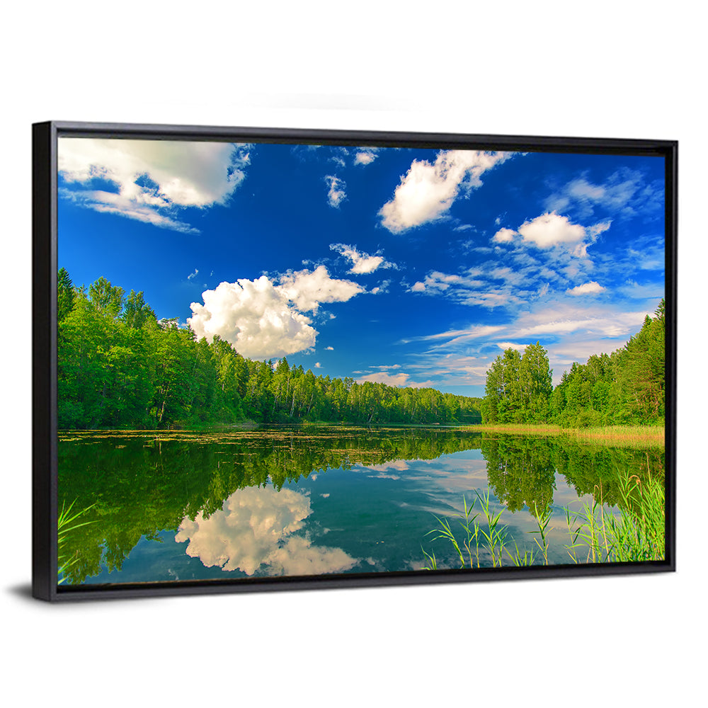 Kurtna Lake Reflection Wall Art