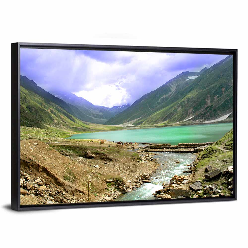 Saif-ul-maluk Lake View Wall Art