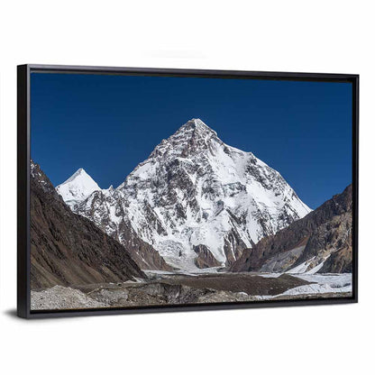 K2 Snow-capped Peak Wall Art