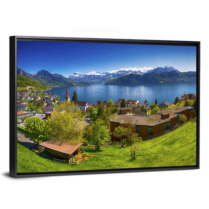 Lake Lucerne, Weggis Wall Art