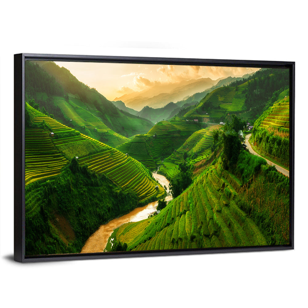 Mu Cang Chai Rice Terraces Wall Art