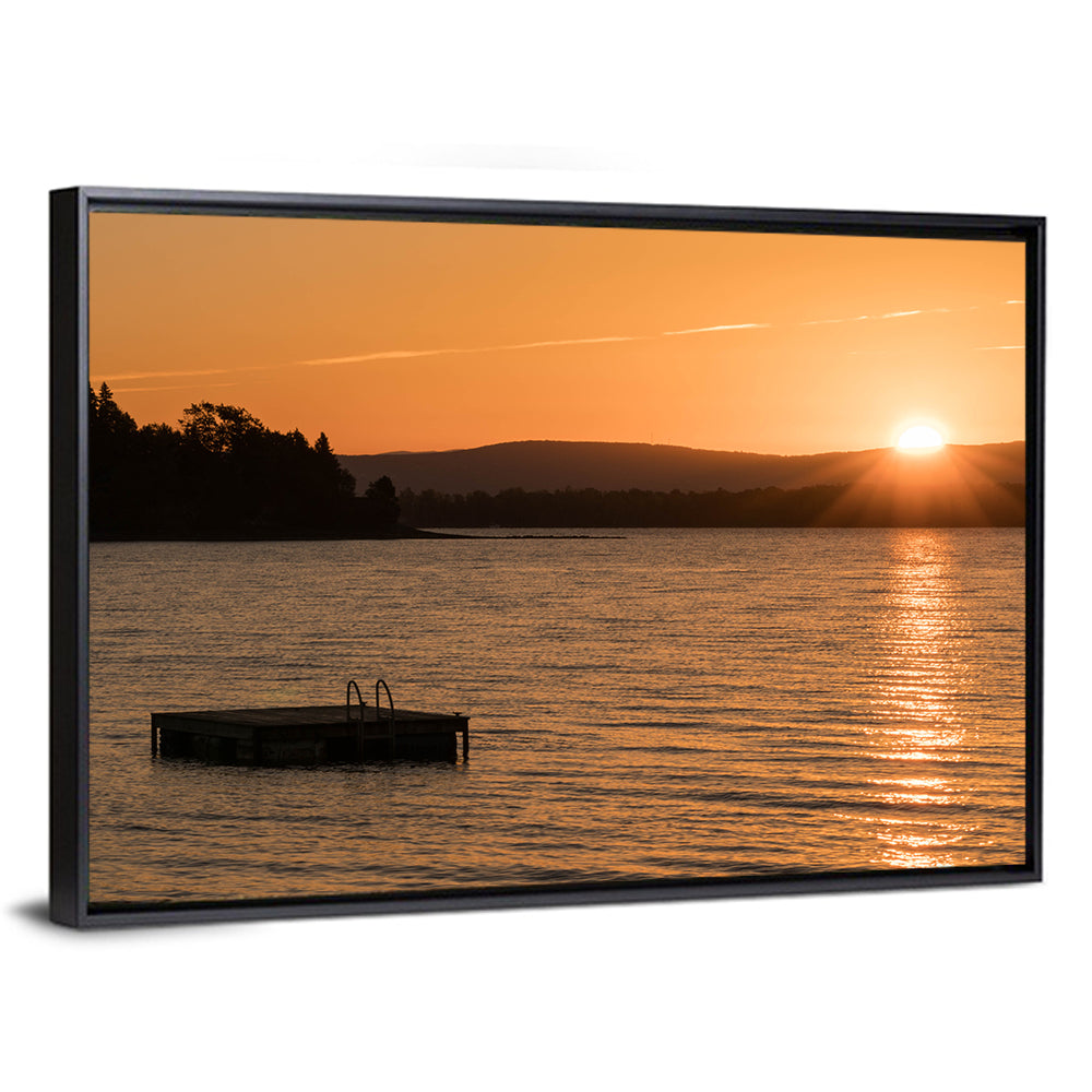 Lake Champlain Sunset Wall Art
