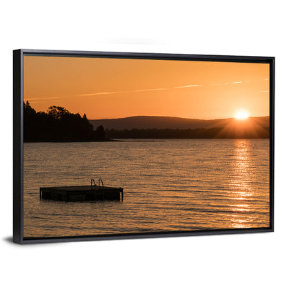 Lake Champlain Sunset Wall Art